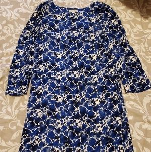 J Crew Mercantile dress.  Blue floral. Small. NWOT